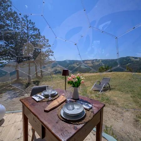 Lüks kamp alanı Bubble Experience Casteldelci