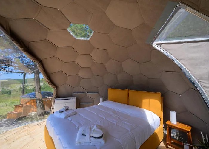 Роскошный шатер Bubble Experience