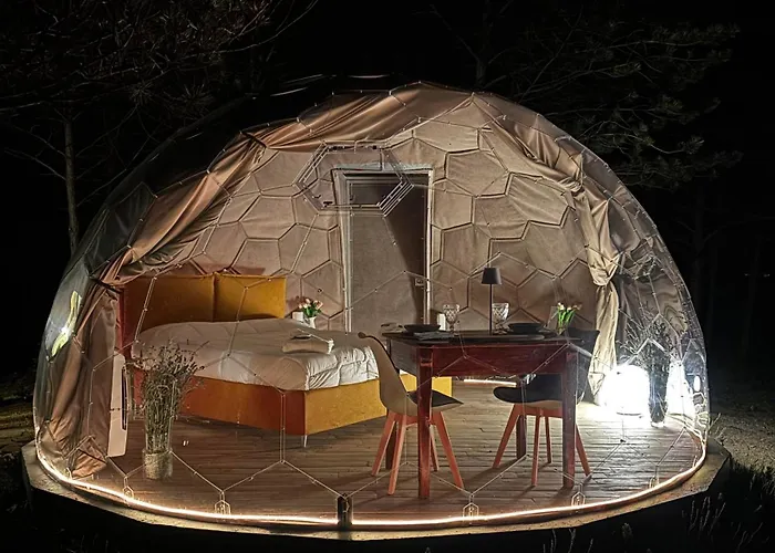 Bubble Experience Роскошный шатер *