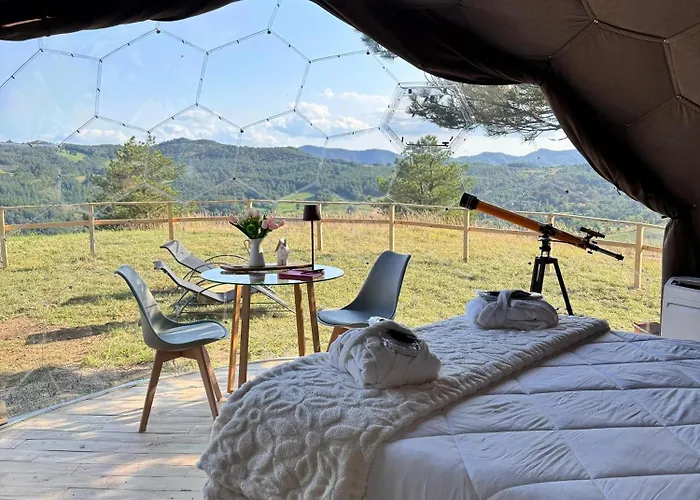 Роскошный шатер Bubble Experience *